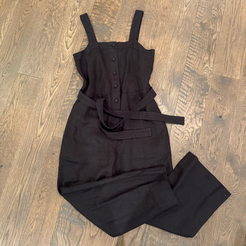 Everlane wide-leg linen jumpsuit